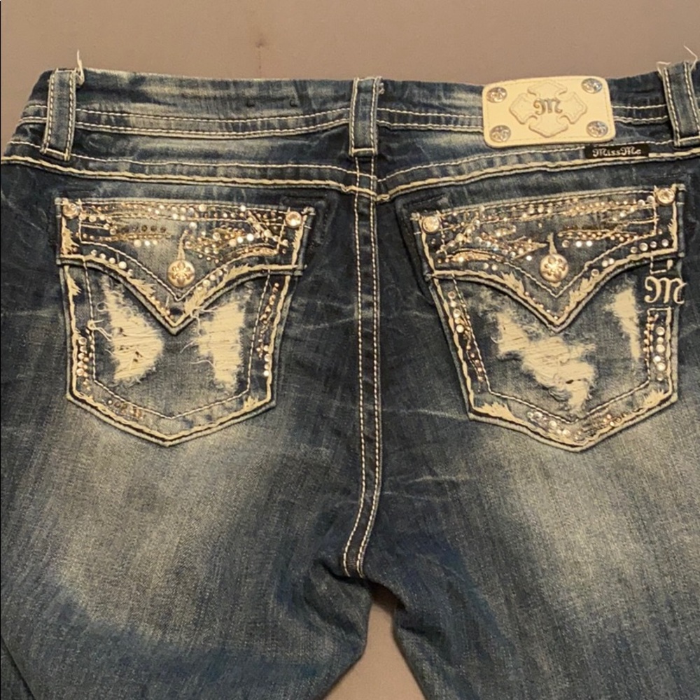 Miss me mid rise Easy straight jeans